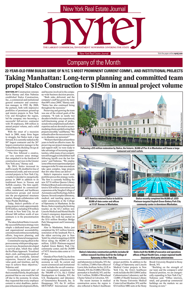 $150m in annual project volume.